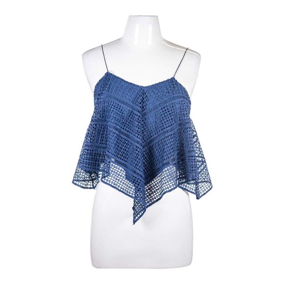 Zara Tank Tops MED Blue - Picture 1 of 2